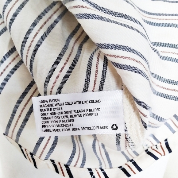 A New Day Striped Sleeveless Midi Tank Dress - Picture 9 of 9